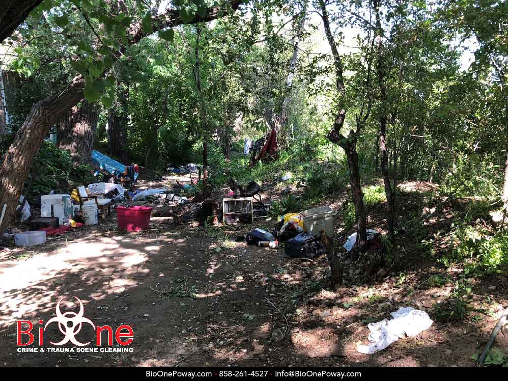 Bio-One Poway - Homeless encampment cleanup services