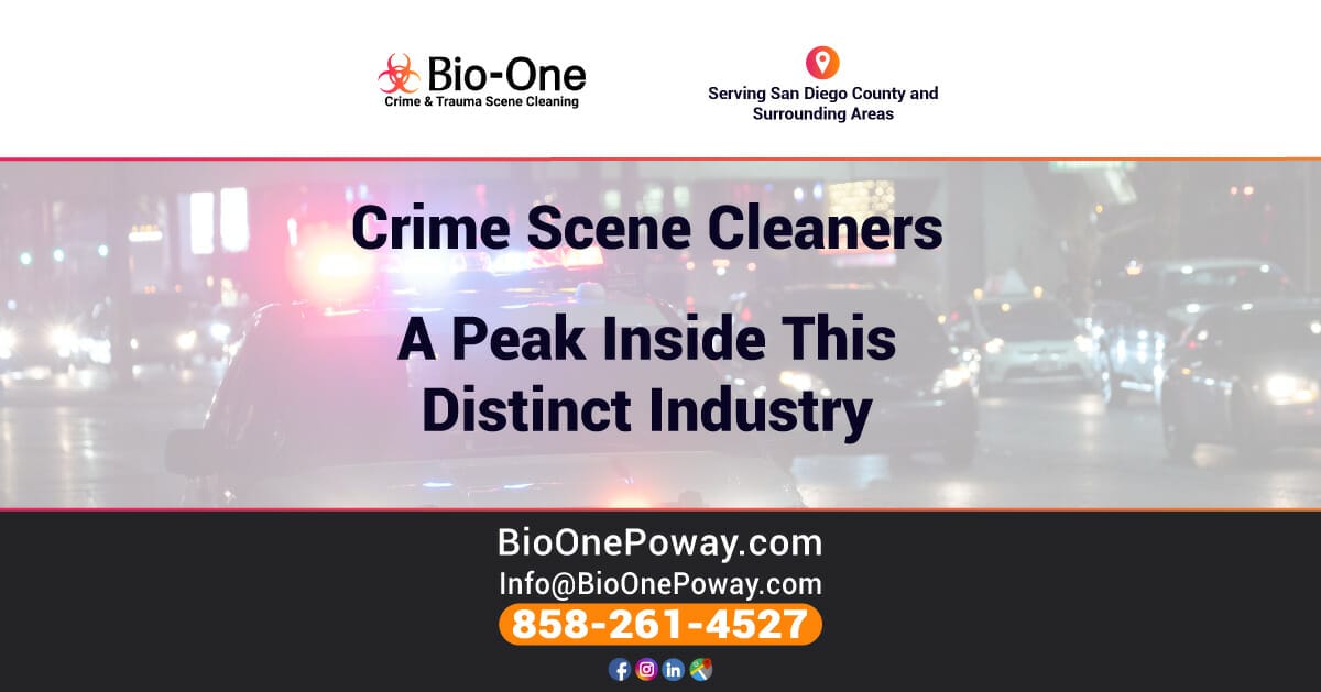 Crime Scene Cleaners - A Peak Inside This Distinct Industry