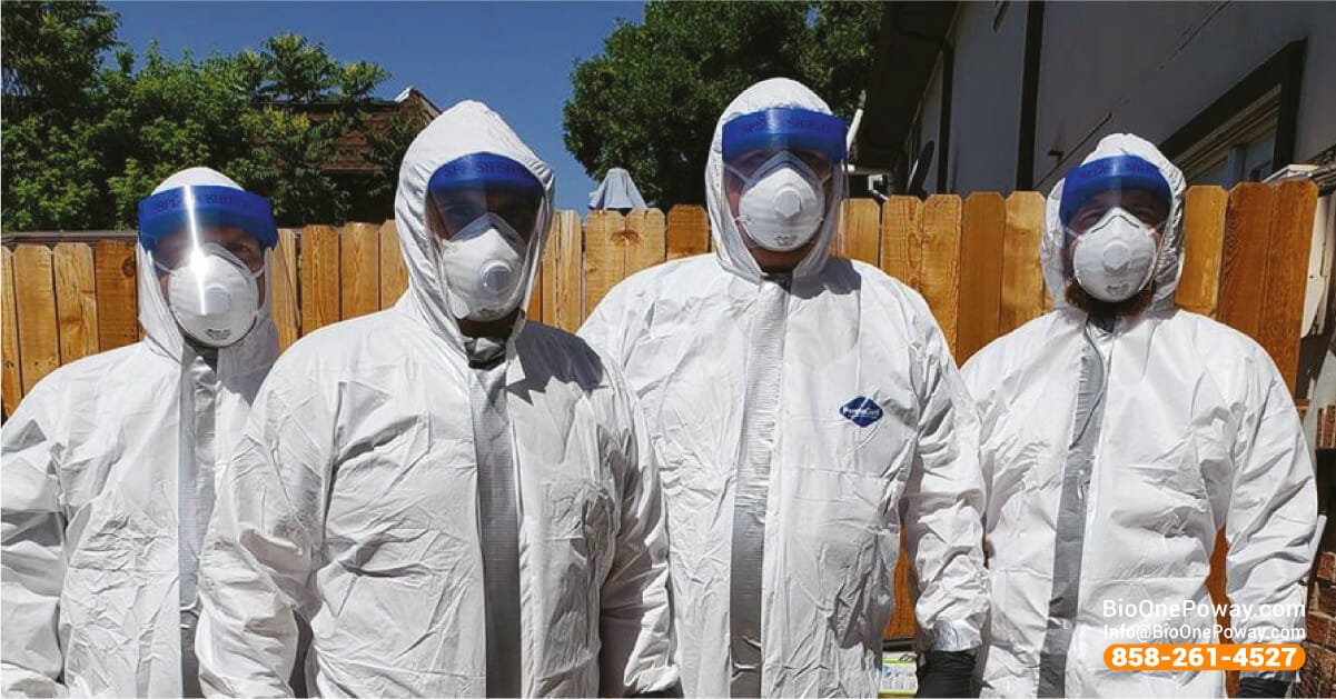 The team of biohazard waste removal in San Diego, Bio-One!