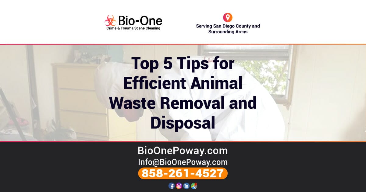 Top 5 Tips for Efficient Animal Waste Removal and Disposal