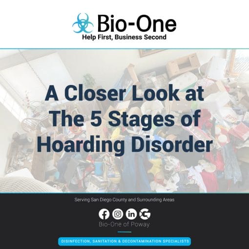 A Closer Look at The 5 Stages of Hoarding Disorder - Bio-One of Poway