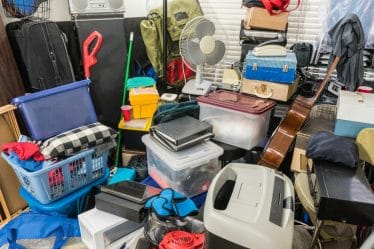 Examples of clutter in hoarded homes.